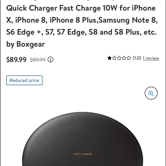 Wireless Fast Charger - Picture 3 of 3